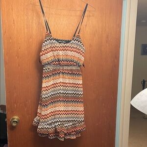 Rachael & Chloe Multicolor Chevron Dress